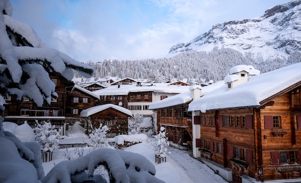 Snowy Chalet